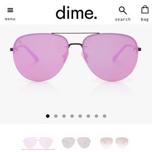 Dime Women’s Pink Mirror Aviator